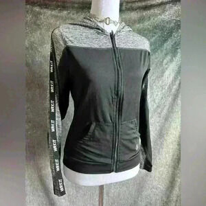 Missguided Hooded Track Workout Jacket